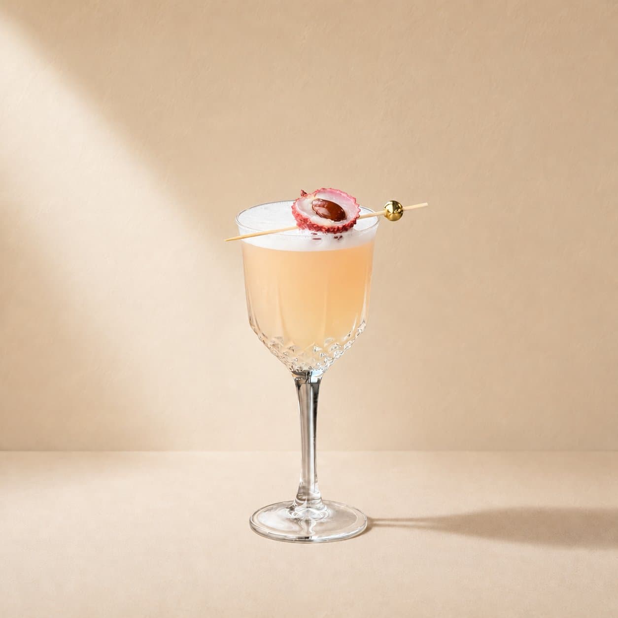 Lychee & Peach Saketini